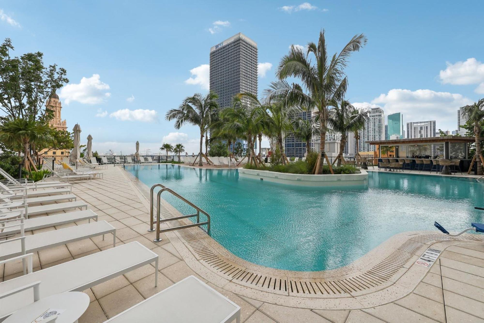 Aparthotel Stunning Lux 2 Bed 2 Bath With Panoramic View From Balcony Miami