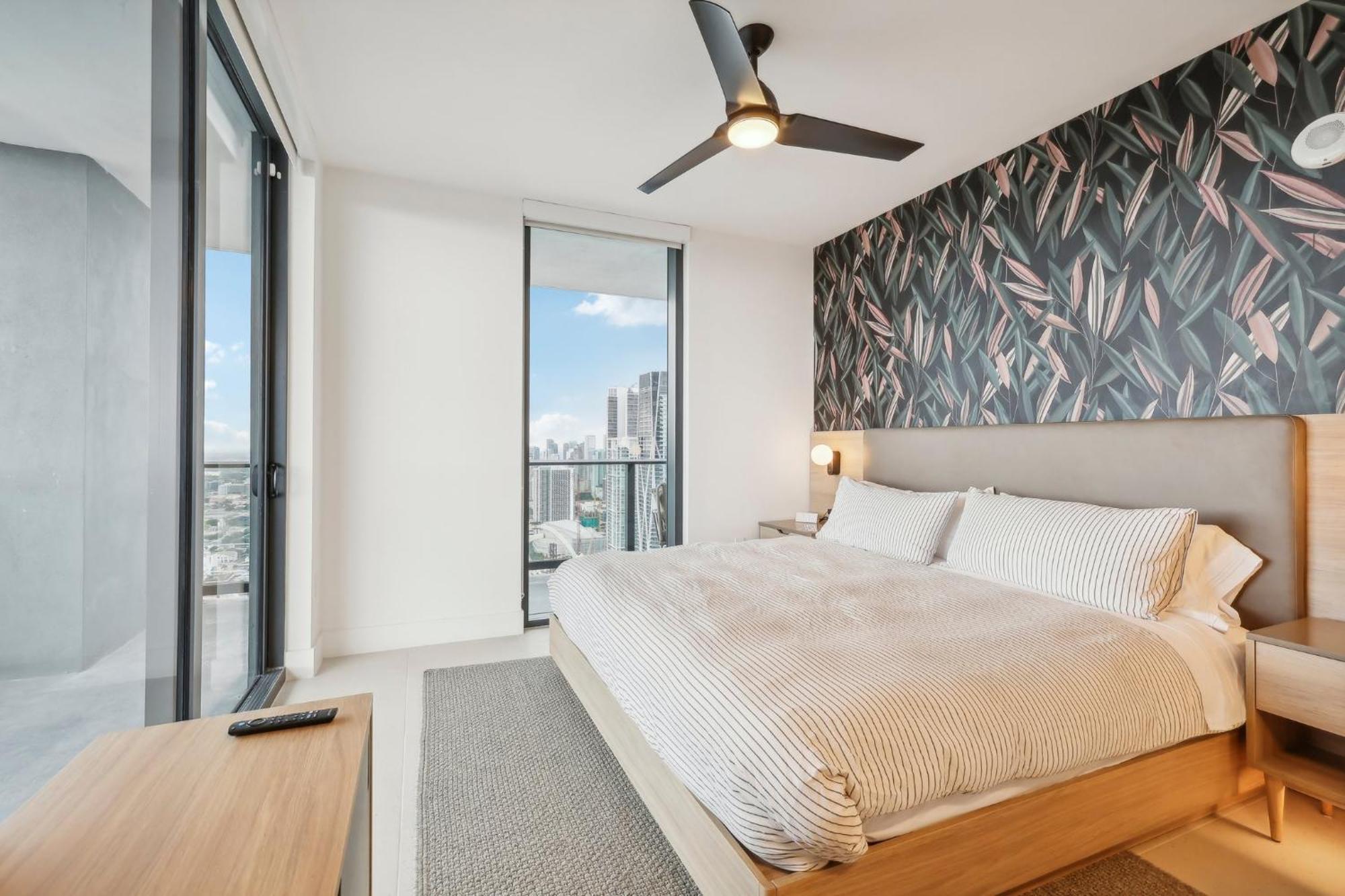 Aparthotel Stunning Lux 2 Bed 2 Bath With Panoramic View From Balcony Miami